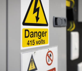Hazardous sticker