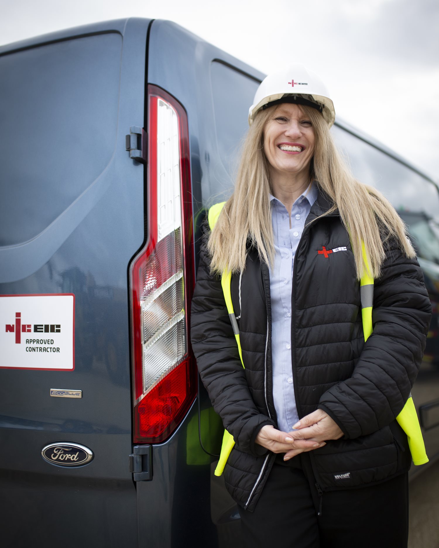 Lisa Burge, an NICEIC area engineer