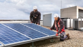 NICEIC electricians installing solar pv