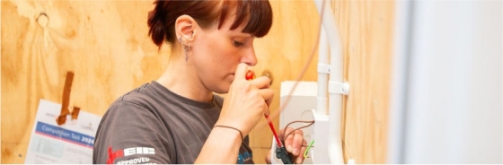 Student electrician