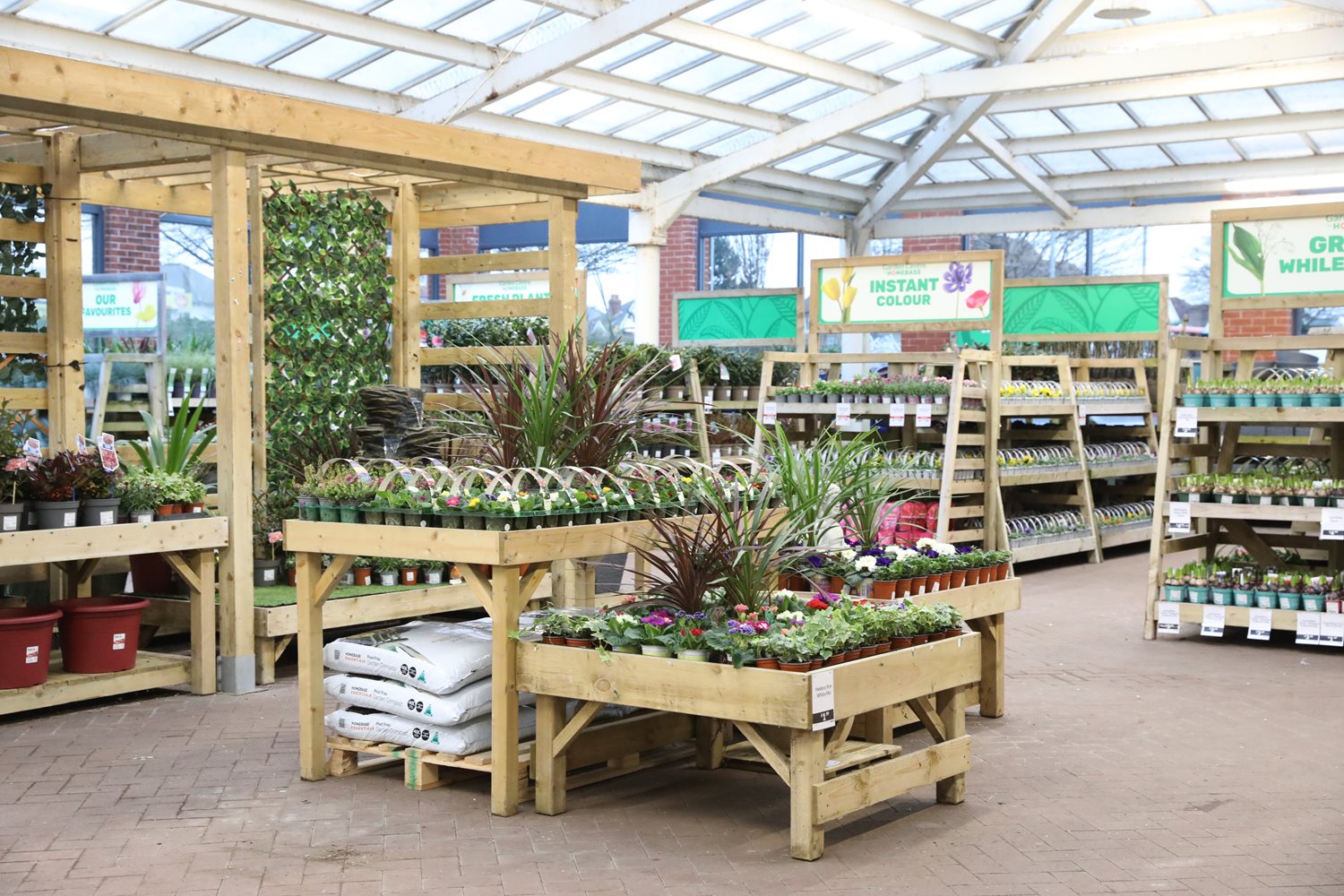 Interior garden centre