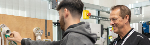 NICEIC tutor with delegate